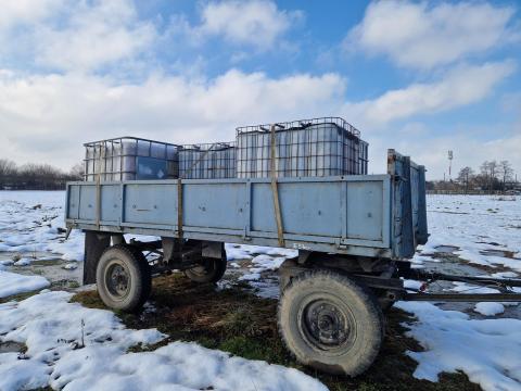IFA Alu 5 t pótkocsi érvényes műszakival
