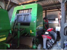 John deere 582 hálós szecskázós körbálázó