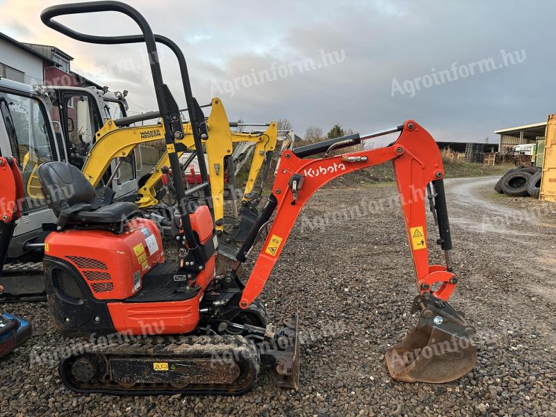 Kubota K 008-3 / 2019 / 887 üzemóra / Lízing 20%-tól