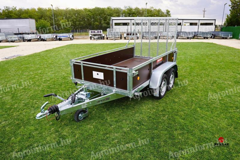 Új billenős SEBAL - 2S250 (1300 kg) utánfutó rámpával akciósan 1 138 000 Ft