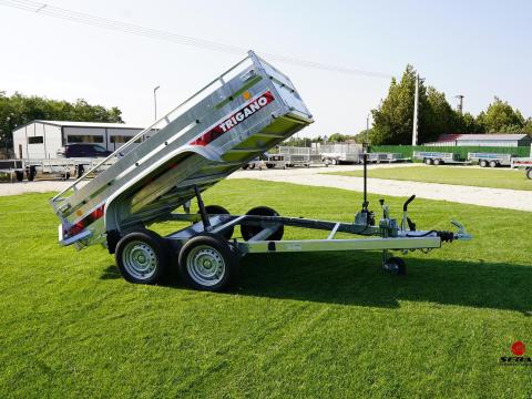 Új fékes SEBAL (1500 kg) billenő platós, kézipumpás utánfutó Új fékes SEBAL (1500 kg) billenő platós, kézipumpás utánfutó