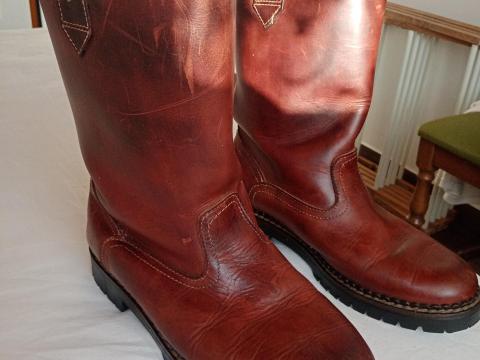 Férfi,  olasz bőrcsizma eladó
