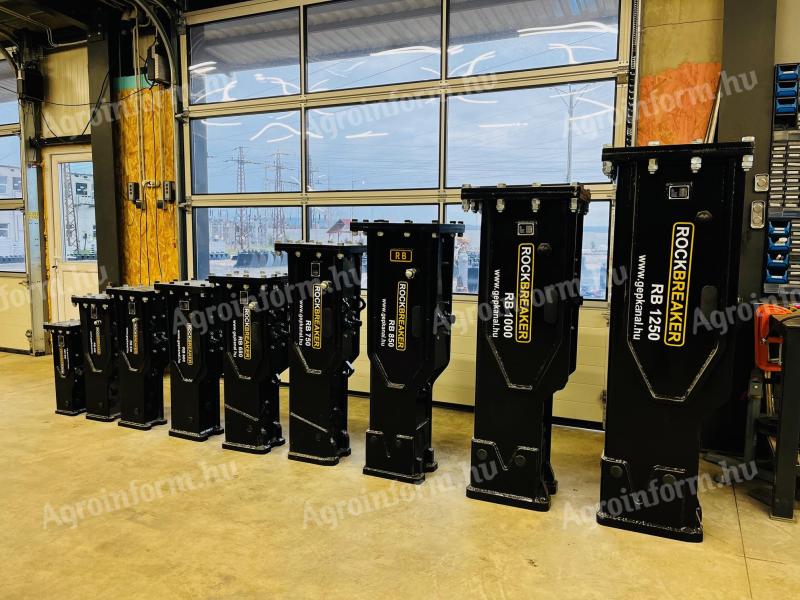 Hidraulikus bontókalapács,  törőfej,  ROCKBREAKER RB1000