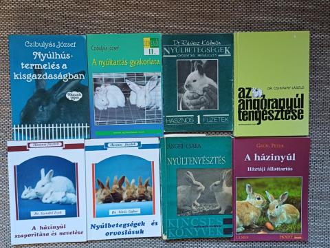 Eladó szakkönyvcsomag házinyúl tartásához