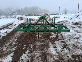 Talajlazító 5 db hajlított késekkel tüskés hengerrel