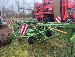 KRONE KW 11.02/10T,  10 ROTOROS RENDTERÍTŐ,  RENDKEZELŐ . 11 MÉTER MUNKASZÉLESÉG . FÉLIG FÜGGESZTETT