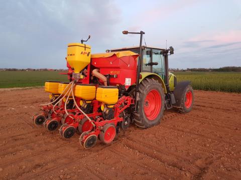 Matermacc 8100 4 soros szemenkénti vetőgép eladó