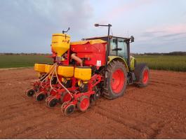 Matermacc 8100 4 soros szemenkénti vetőgép eladó