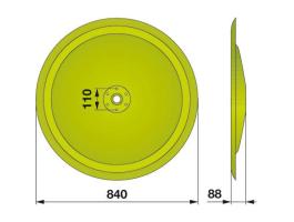 Claas Corto-185 kasza csúszótányér a Nyírker-től