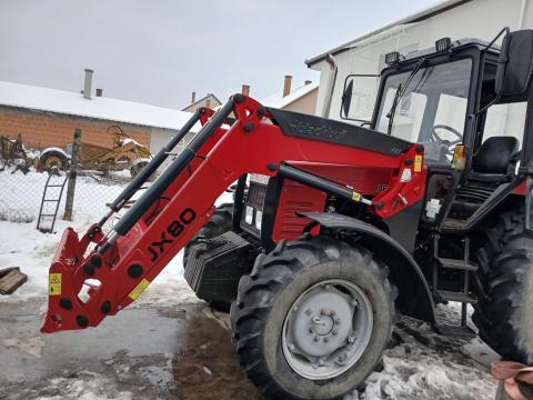 MTZ 892.2 eladó új Black Bull homlokrakodóval