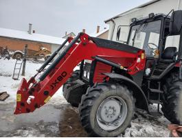 MTZ 892.2 eladó új Black Bull homlokrakodóval