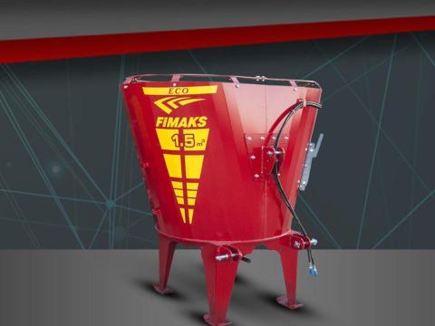 Fimaks FMV 1.5S takarmánykeverő, 1,5 m³