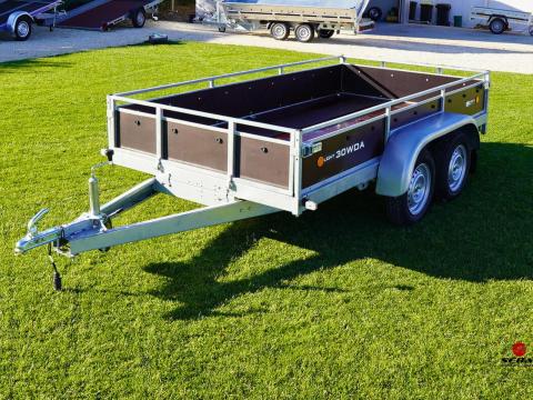 Új SEBAL - FF-300 fa oldalfalas utánfutó korláttal akciósan, csak bruttó 759.000 Ft