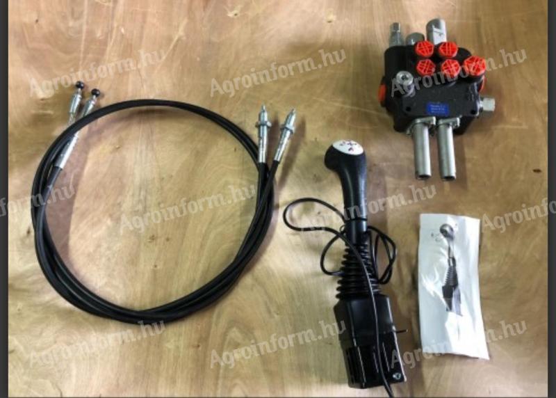 Joystickos hidraulika elosztó univerzális szett homlokrakodóra és MTZ-re is