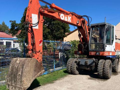 O&K MH Plus gumikerekes kotrógép O&K MH Plus gumikerekes kotrógép