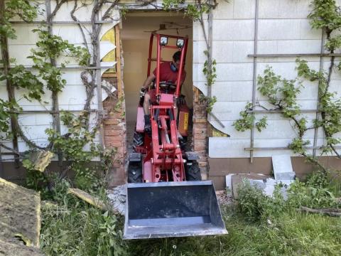 THALER 1220 Udvari kerekes rakodó NÉMET GYÁRTMÁNYÚ,  PÁLYÁZATRA IS