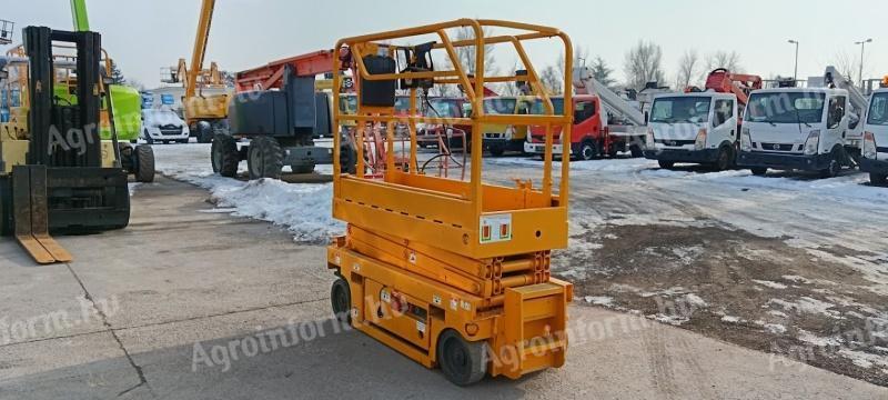 Haulotte Optimum 8 - 7,7 m - elektromos ollós emelő jó állapotban, azonnal munkára fogható