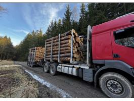 Renault Kerax rönkszállító- Adásvételivel vagy EU adószámmal 0%Áfa-Leszállítva- Tandempót