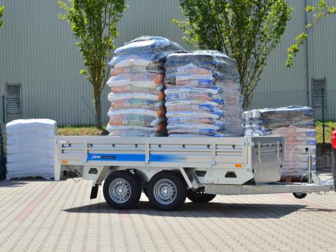 Új alsókerekes,  extra erős utánfutó (300x160cm - 2000kg) akciósan bruttó 1.499.000 Ft