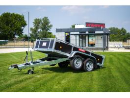 Új billenős,  1300kg-os utánfutó (251x132cm) most 1.099.000 Ft helyett bruttó 999.000 Ft