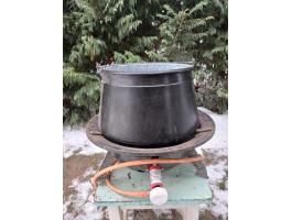 Kerti katlan ajándék bográccsal