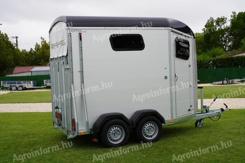 Új német Böckmann Portax lószállító utánfutó akciósan rendszámmal csak bruttó 4.990.000 Ft