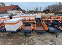 Új strapabíró utánfutók,  több méretben! Elvihető már 50.0000 Ft-tól