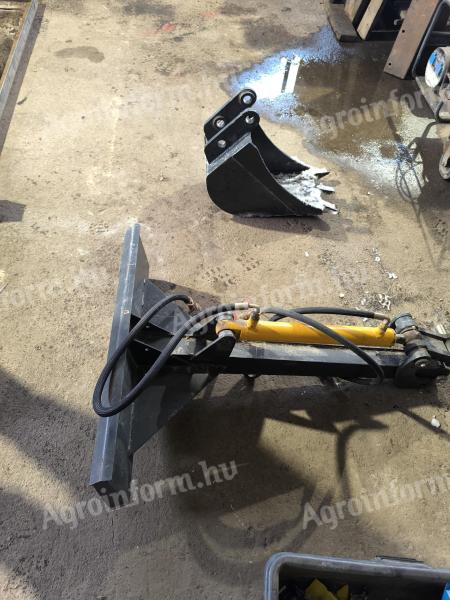 Mélyásó kanál Bobcat vagy Avant rakodógéphez