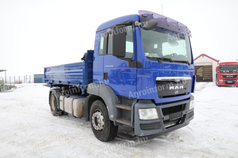 Eladó MAN TGS 18.320 4x2, 3 irányba billenthető platóval