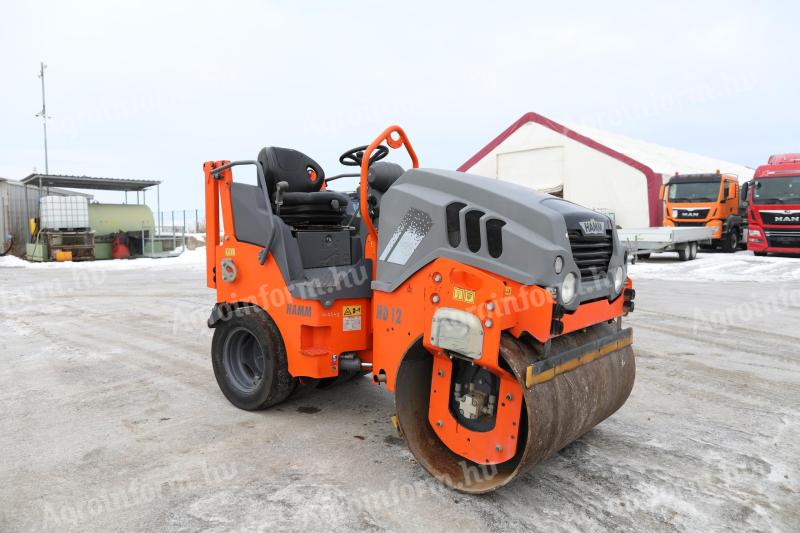Eladó Hamm HD 12 VT Tandem és gumikerekes henger