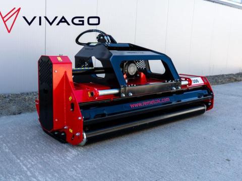 Szárzúzó - mulcsozó hidraulikus oldalkitolással – REMET F2-200 Szárzúzó - mulcsozó hidraulikus oldalkitolással – REMET F2-200