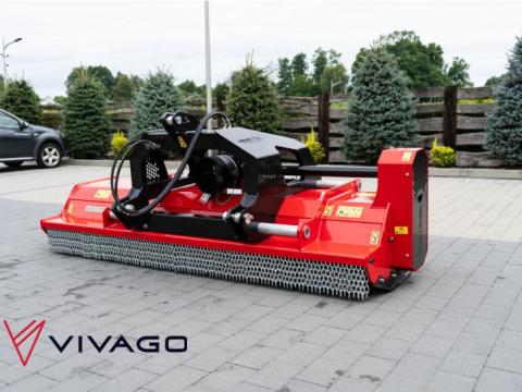 Szárzúzó - mulcsozó hidraulikus oldalkitolással – REMET F2-275 (PRO)