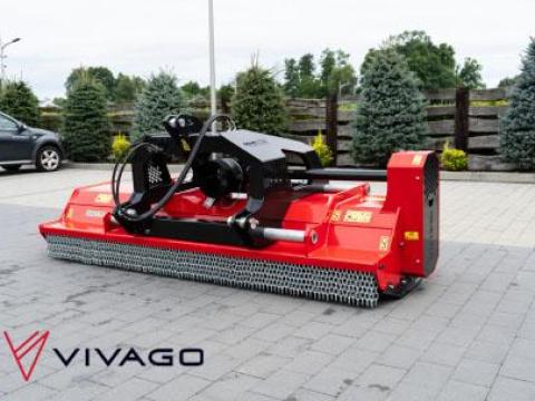 Szárzúzó - mulcsozó hidraulikus oldalkitolással – REMET F2-300 (PRO)