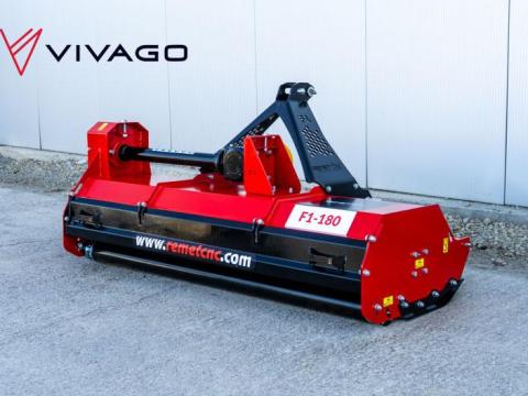 Szárzúzó - mulcsozó oldalkitolás nélkül – REMET F1-180