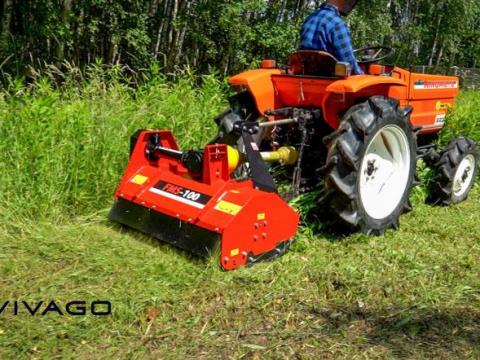 Szárzúzó - mulcsozó oldalkitolás nélkül – REMET FMS-100