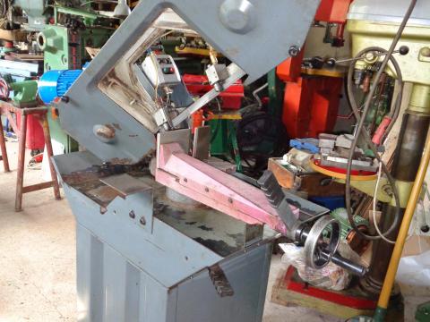 Optimum S275N ipari szalagfűrész – német fémipari daraboló gép eladó