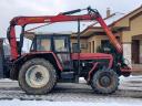 Zetor 12245-ös traktor Epsilon-Palfinger erdészeti daruval