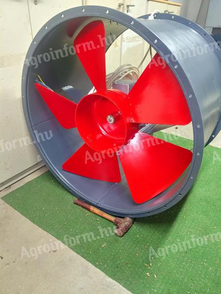 FŰTŐBER FAXCS 80/8 ipari axiális ventilátor / elszívó – felújított