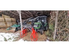 Zoomlion 50LE klímás traktor munkaeszközökkel