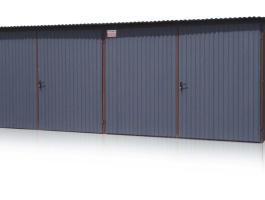 6x5 garázs zártszelvényből, extra erős kivitelben