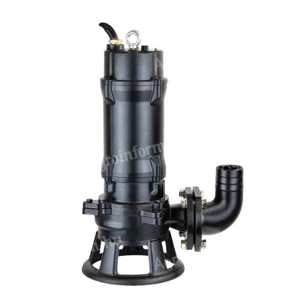 ZWQ 7500 | 31 m 2000 l 400 V 7,5 kW IBO vágószerkezetes szivattyú [merülő szivattyú szennyvíz szivattyúzásához, víztelenítéshez]