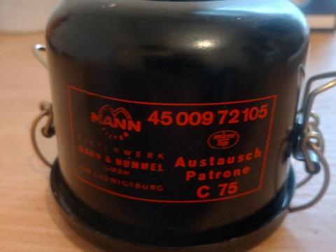 Mann Olajszűrő Mann Olajszűrő