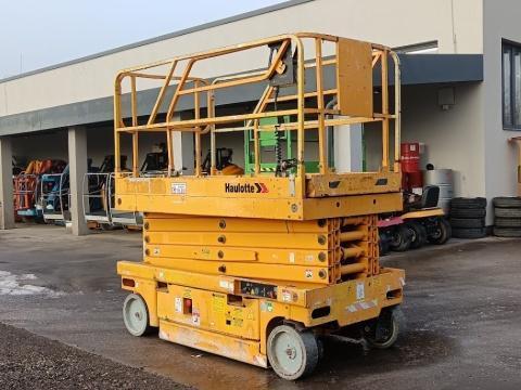 Haulotte Compact 12 – 12 m, elektromos ollós emelő jó állapotban Haulotte Compact 12 – 12 m, elektromos ollós emelő jó állapotban