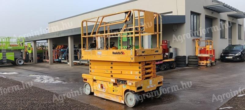 Haulotte Compact 12 – 12 m, elektromos ollós emelő jó állapotban