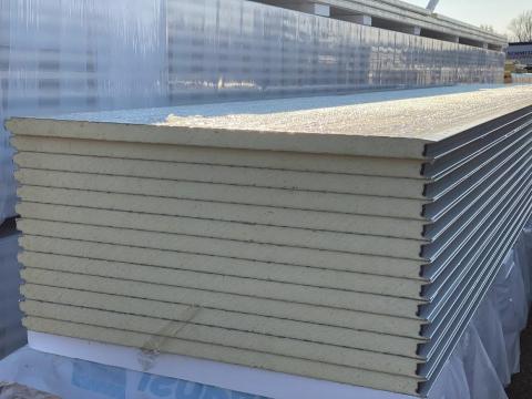 Új Szendvicspanel Oldalfal 40 mm vastag Új Szendvicspanel Oldalfal 40 mm vastag