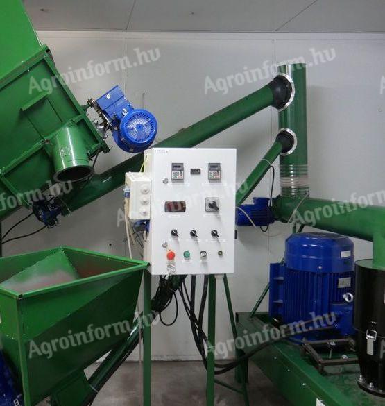 Pellet prések és pelletáló rendszerek takarmány és trágya pellettálásához