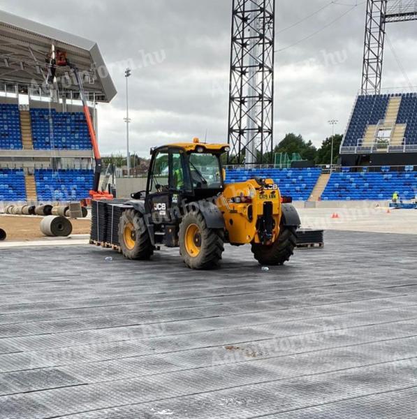 IFloor Drainage Mat - vízáteresztő, csúszásmentes istállóburkolat / moduláris járófelület / biztonsági járófelület / ideiglenes munkaplatform / nehézgép alátétlap