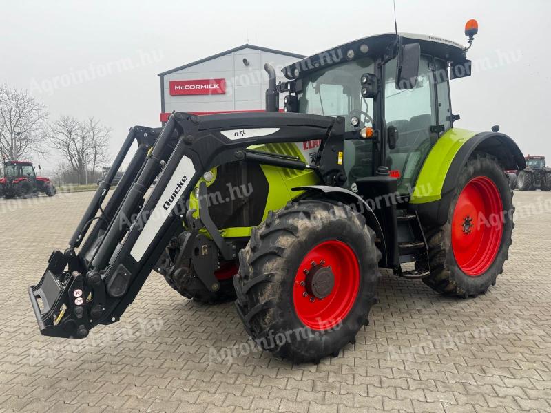 Claas Arion 530 CIS + Quicke Q5L homlokrakodó KÉSZLETEN