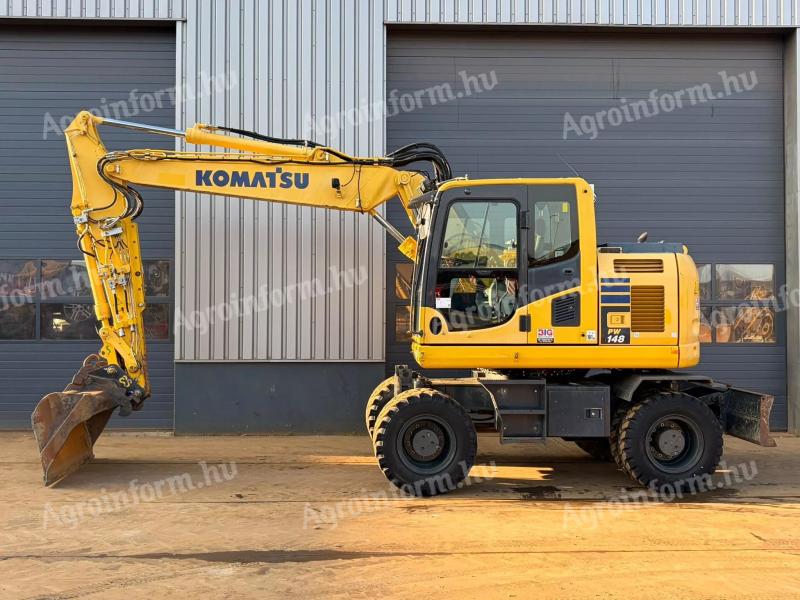 Komatsu PW148-10 / 2017 / 9518 üzemóra / Lízing 20%-tól