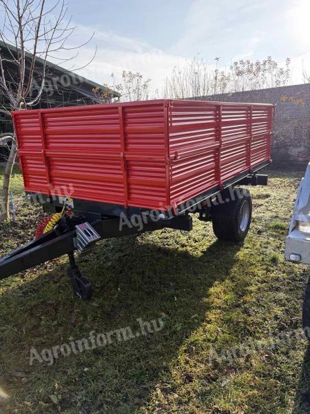 Bicchi BRT egytengelyes pótkocsi ráfutófékkel 4, 2-től 9,5 t össztömegig